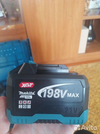 Гайковерт аккумуляторный makita 1000 hm