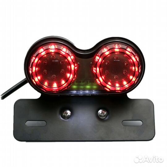 Стоп сигнал DoubleEye для мотоцикла, тонированый