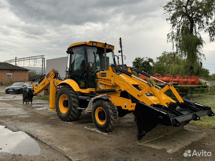 Аренда экскаватора погрузчика услуги трактора jcb