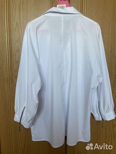 Блузка белая для девочек 158