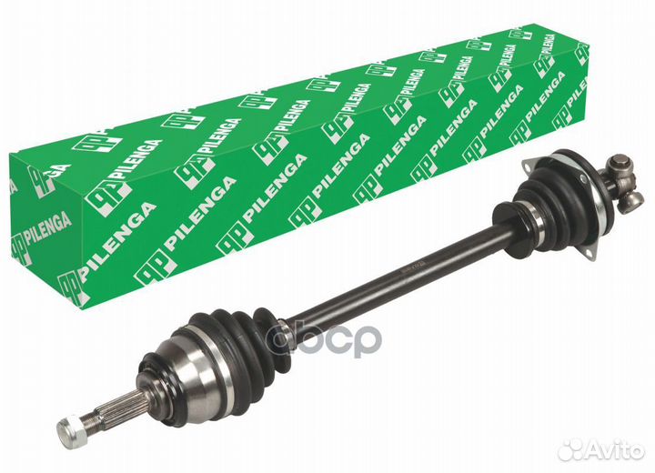 Привод левый короткий largus 8V, logan, dacia