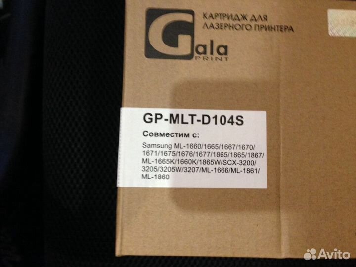 Картридж для Лазерного принтера samsung Корея