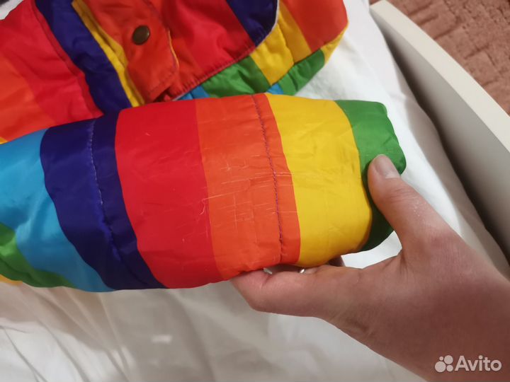 Куртка детская зимняя, Радуга, на 100-115 см