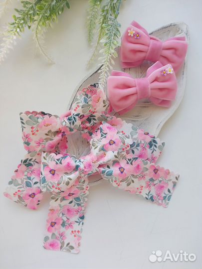 Набор бантиков ручной работы