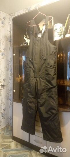 Зимние мужской полукомбинезон
