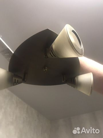 Светильник потолочный подвесной бу