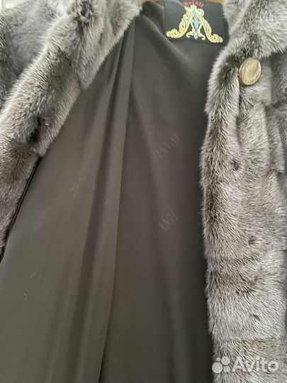 Шуба норковая Avanti с капюшоном 44