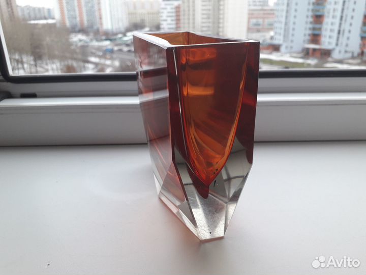 Ваза цветное стекло лзхс Агитация