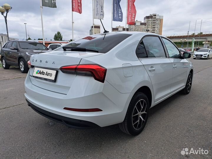 Skoda Rapid 1.6 AT, 2021, 99 230 км