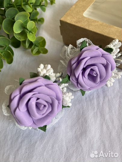 Резиночки для волос ручной работы