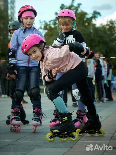 Обучение на роликовых коньках