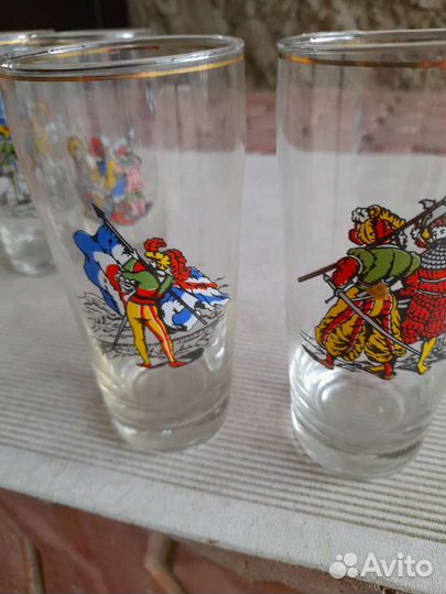Стаканы тонкие СССР
