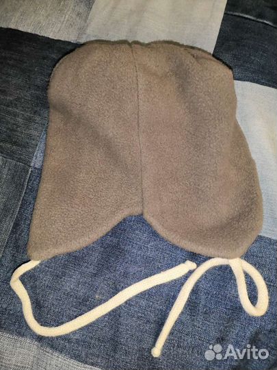 Шапка ушанка с очками, варежки, носки, перчатки