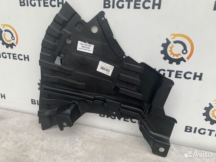 Защита бампера Mercedes W222 A2225202100