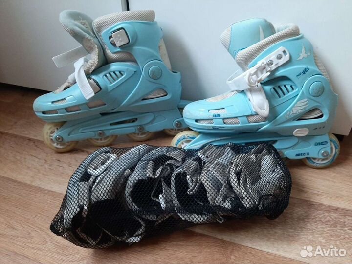 Роликовые коньки раздвижные