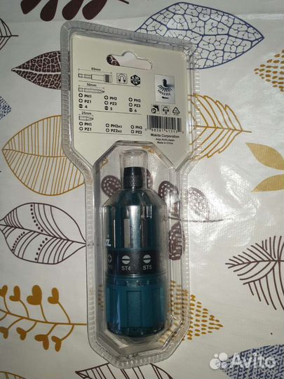 Набор makita отвёртка (бит 18шт, оригинал) makita