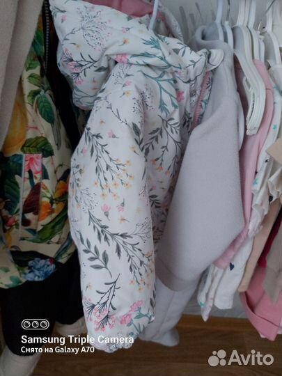 Куртка для девочки 74 80