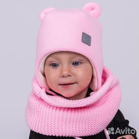 Шапка зимняя новая на девочку