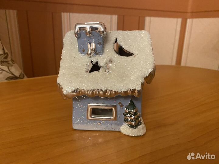 Подсвечник ледяной домик. Нидерланды