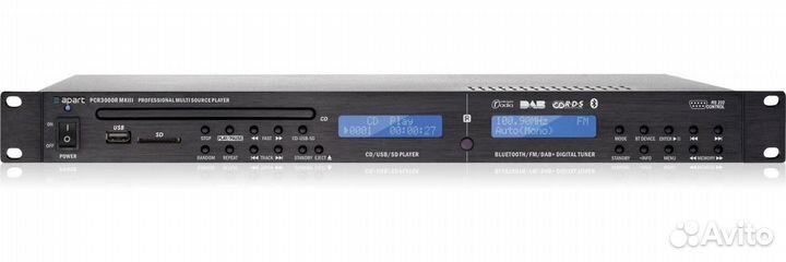 PCR3000rmkiii Apart CD/мрз/USB/SD-проигрыватель с