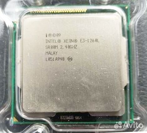 Intel E3-1260L, E3-1270, 1155 4/8 ядра (i7-2600)