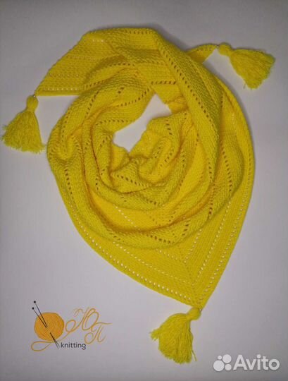Шаль бактус платок шарф