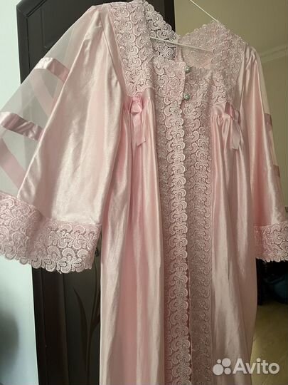 Пенюар длинный