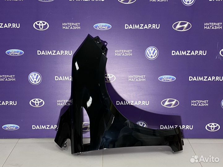 Крыло KIA RIO Правое Чёрный дорестайл