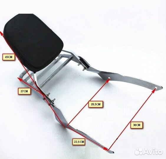 Спинка XVS400 Drag Star Classic