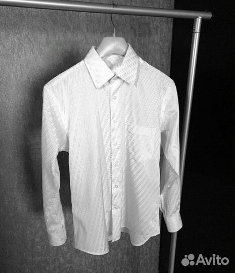 Белая рубашка Salvatini Италия