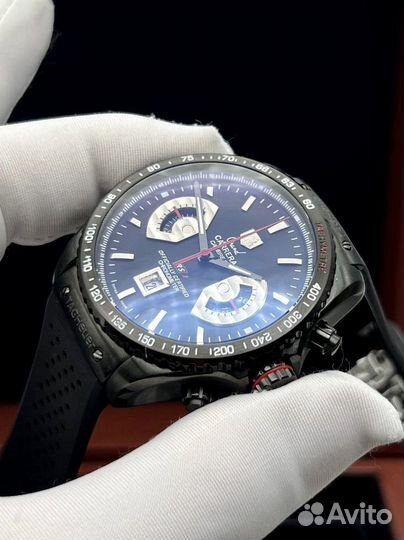 Мужские наручные часы Tag Heuer Carrera черный