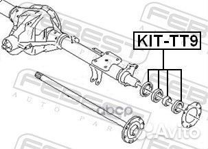 Подшипник задней полуоси комплект ford transit