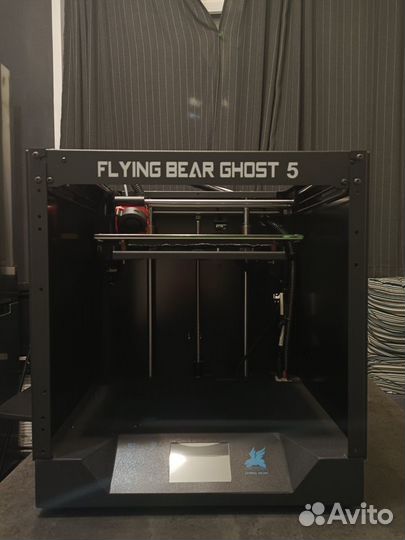 Flying bear ghost 5 3D принтер,минимальный пробег