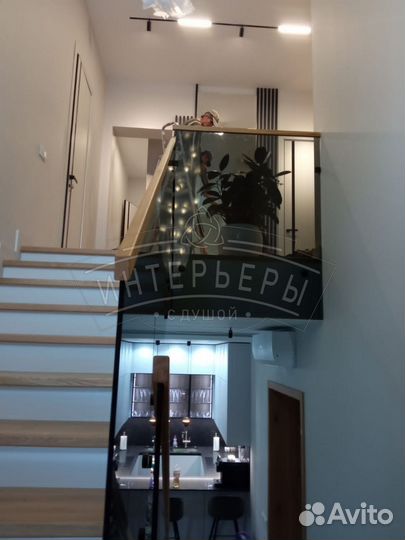 Перила тонированное стекло