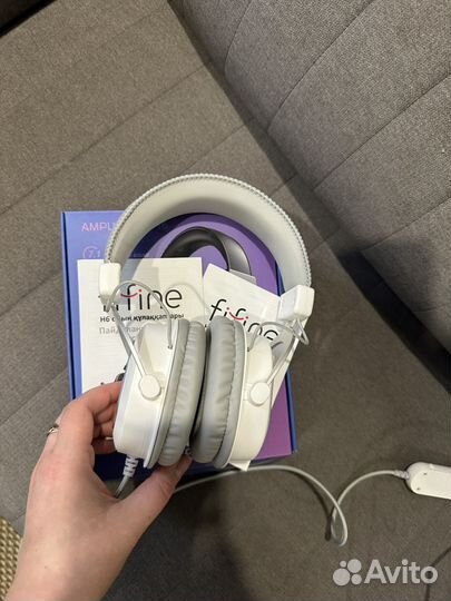 Наушники игровые Fifine H6