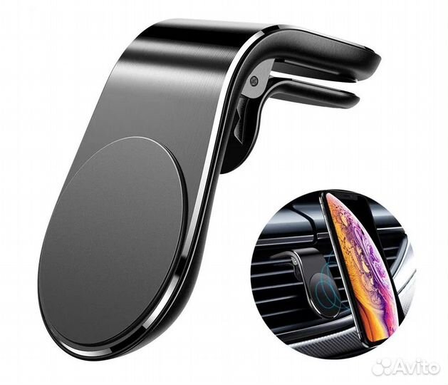 Автомобильный держатель на дефлектор