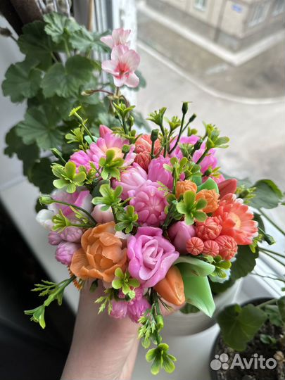 Букет мыльный