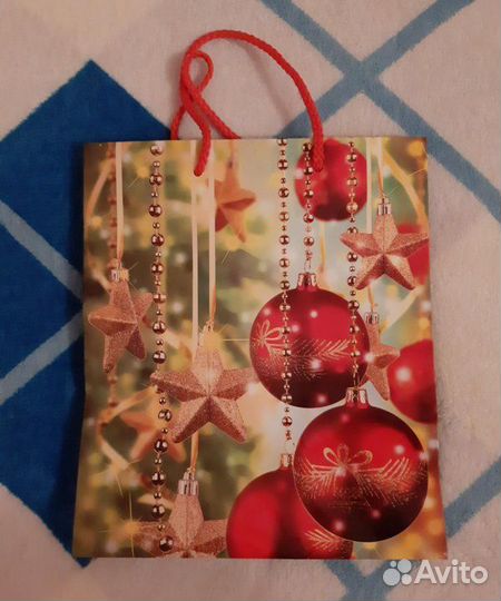 Пакет подарочный новый