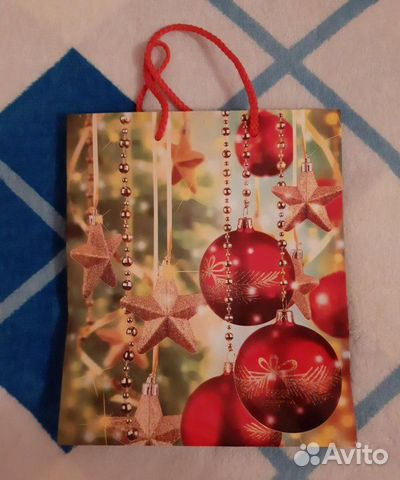 Пакет подарочный новый