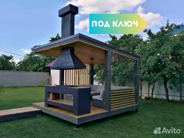Беседка с мангальной зоной купить в Челябинске | Товары для дома и дачи ...