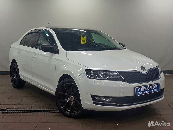 Skoda Rapid 1.6 AT, 2019, 95 600 км