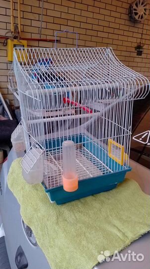 Клетка для попугая бу