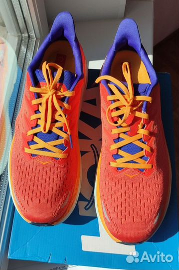 Кроссовки новые hoka clifton 8,11us