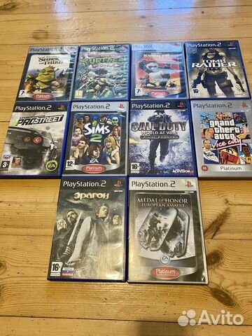 Игры для ps2. Лицензия