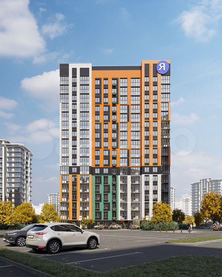 1-к. квартира, 45,4 м², 6/17 эт.