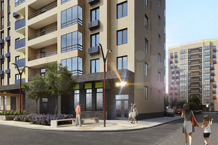 2-к. квартира, 60 м², 12/17 эт.