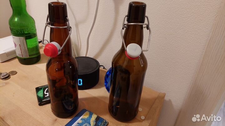 Бутылка с пробкой