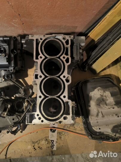 QR-25 двигатель от Nissan X-traill разобранный