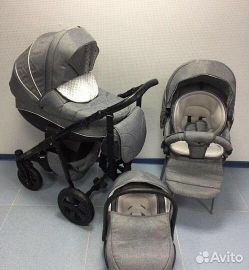 Коляска Tutis Mimi Style 3 в 1 Grey