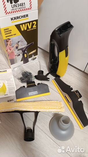 Аккумуляторный стеклоочиститель Karcher WV 2